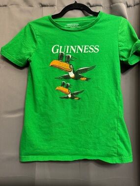 Guinness Green Toucan Graphic Short Sleeve Tee